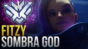 Best Of "FITZY" - RANK 1 SOMBRA - IQ PLAYS - Overwatch Montage