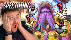 I SPECTATED A BLOODTHIRSTY SUPPORT AND TRIED TO GUESS THE RANK! (Overwatch Guess The Rank)