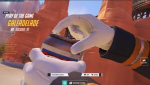 POTG! GALE INSANE SOLDIER 76 GAMEPLAY OVERWATCH SEASON 30 TOP 500