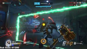 CLONEMAN16 REINHARDT + WINSTON OVERWATCH GAMEPLAY SEASON 30 TOP 500