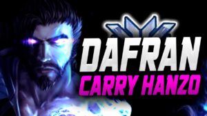 Dafran DPS Main Hanzo Gameplay - Overwatch Season 30 Top 500
