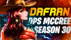 Dafran IS BACK and Plays as McCree Tracer! [ Overwatch Season 30 Top 500 ]