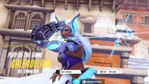 Gale Top 83 Symmetra and Soldier 76! POTG! [ Overwatch Season 30 Top 500 ]