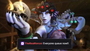 I asked everyone to Stream Snipe me in Open Queue - Overwatch Widowmaker