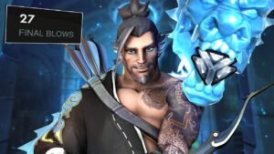 I got into a Diamond Lobby and kept killing as Hanzo - Overwatch