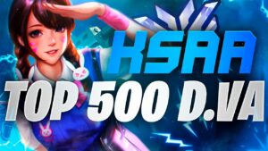 Ksaa 4762 SR Peak - Dva gameplay! [ Overwatch Season 30 Top 500 ]