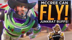 McCree Can Fly! & Junkrat BUFFED! - NEW Overwatch Experimental Patch