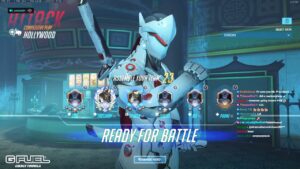 Necros Genji Tryhard in Ranked - 42 elims! [ Overwatch Season 30 Top 500 ]