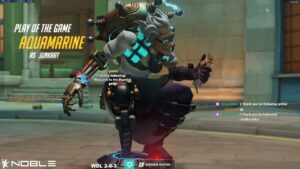 POTG! AQUAMARINE INSANE JUNKRAT GAMEPLAY OVERWATCH SEASON 30 TOP 500