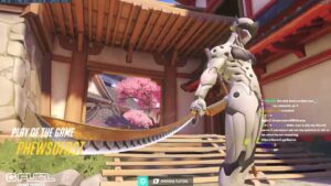 POTG! NECROS INSANE NANO GENJI GAMEPLAY OVERWATCH SEASON 30 TOP 500