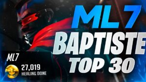 ml7 Sick Baptiste - 27k Healing Done! [ Overwatch Season 30 Top 500 ]