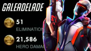 51 ELIMS! GALE INSANE SOLDIER 76 GAMEPLAY OVERWATCH SEASON 31 TOP 500