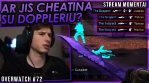 "AR JAM NEGAILA PRARASTI 400€ SKIN?" (CS:GO OVERWATCH #72) [Stream Momentai]