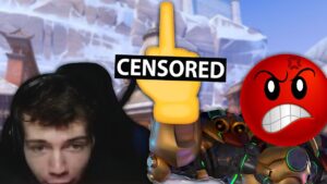 DUMB OVERWATCH TEAMMATE WHINES! (SALTY DPS PLAYER GETS EXPOSED ON STREAM?!)