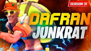 Dafran plays as Junkrat - Overwatch Season 31 Top 500