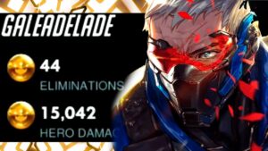Gale Dominating as Soldier 76 - 44 elims! [ Overwatch Season 31 Top 500 ]