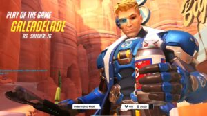 Gale Top 500 Carry Soldier 76 - POTG! 36 elims! [ Overwatch Season 31 ]