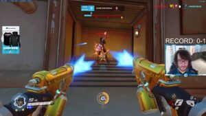 HARBLEU + AQUAMARINE! TRACER + WIDOW + MCCREE OVERWATCH GAMEPLAY SEASON 30 TOP 500