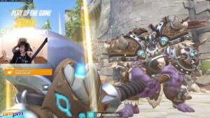 POTG! SUPER PRO REINHARDT GAMEPLAY OVERWATCH SEASON 31 TOP 500