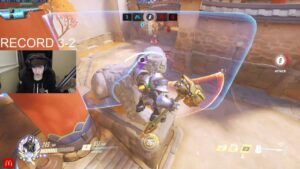 SUPER REINHARDT GOD GAMEPLAY OVERWATCH SEASON 31 TOP 500