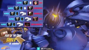 Super Top 500 Reinhardt Main - Overwatch Season 31 Replay