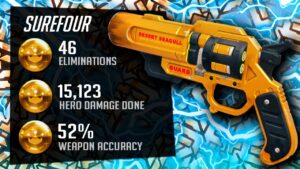 Surefour Insane McCree (Cassidy) - 46 elims! [ Overwatch Season 30 Top 500 ]