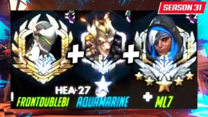 ml7 Ana + Kragie Genji + Aquamarine Junkrat! [ Overwatch Season 31 Top 500 ]