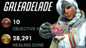 28K HEAL! GALE INSANE ANA GAMEPLAY OVERWATCH SEASON 31 TOP 500