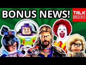BONUS LEGO NEWS! NEW Thor! Toy Story! Overwatch 2?! Harry Potter! UCS AT-AT Issue?! McDonald's?!