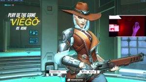 Gale Hitscan God - Cassidy and Ashe Gameplay! POTG! [ Overwatch Season 31 Top 500 ]