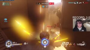 HARBLEU VS DANNED! HAMMOND GOD GAMEPLAY OVERWATCH SEASON 31 TOP 500