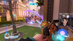 HARBLEU ZARYA + HAMMOND GAMEPLAY OVERWATCH SEASON 31 TOP 500