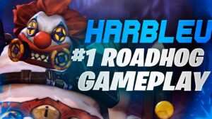 Harbleu showing his Roadhog skill! [ Overwatch Season 31 Top 500 ]