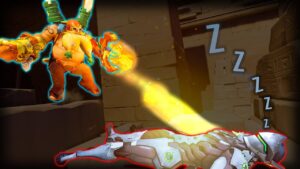 I COOMED on a Sleeping Genji (Overwatch)