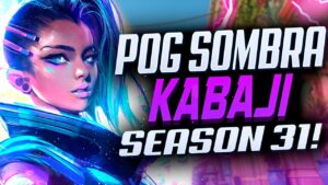 Kabaji DPS Main Sombra gameplay - Overwatch Season 31 Top 500