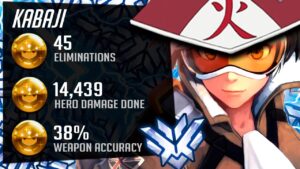 Kabaji Tracer goes Insane with -  45 elims [ Overwatch Season 31 Top 500 ]