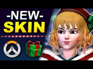-NEW- Legendary SKIN! - Sleighing D.Va + New Comic! (Overwatch 2021 Winter Wonderland Event)
