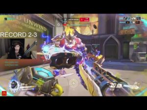POTG! SUPER INSANE NANO WINSTON GAMEPLAY OVERWATCH SEASON 31 TOP 500
