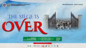 RCCG DECEMBER 2021 HOLY GHOST SERVICE - THE SIEGE IS OVER