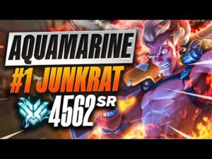 Rank #1 JUNKRAT GOD Proves why he is so OP | Overwatch Best of Aquamarine Montage