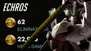 62 ELIMS! POTG! NECROS INSANE NANO GENJI GAMEPLAY OVERWATCH SEASON 32 TOP 500