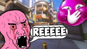 ANGRIEST TOXIC TEAMMATE IN OVERWATCH?! (TRIGGERED TEAMMATE RAGES)