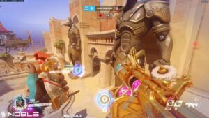 AQUAMARINE INSANE JUNKRAT GAMEPLAY OVERWATCH SEASON 32 TOP 500