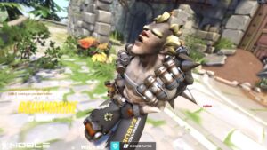 Aquamarine Best Junkrat in the world - POTG! [ Overwatch Season 32 Top 500 ]