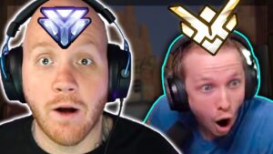 Can I Carry #TimTheTatman out of DIAMOND?? (Overwatch)