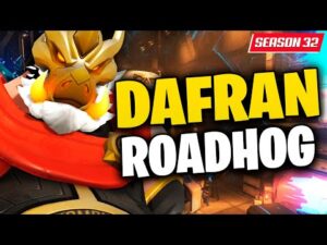 Dafran plays as Roadhog on Junkertown! [ Overwatch Season 32 Top 500 ]