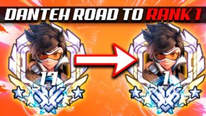 Danteh Pro Tracer - Road to Rank 1! [ Overwatch Season 32 Top 500 ]