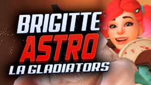 FunnyAstro Pro Brigitte Gameplay - Overwatch Season 32 Top 500