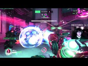 Harbleu Best Zarya in the World?! 31 elims! [ Overwatch Season 32 Top 500 ]