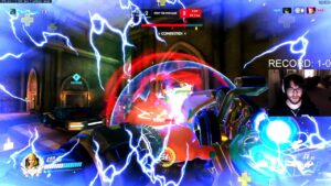 Harbleu Nano Zarya Gameplay - Overwatch Season 32 Top 500
